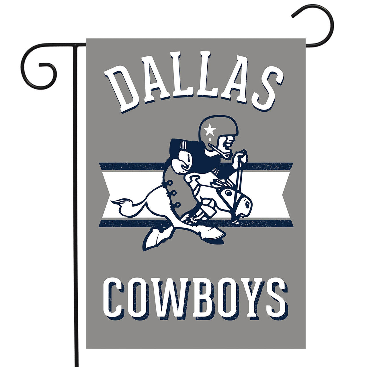 NFL Dallas Cowboys Slogan Double-Sided Garden Flag