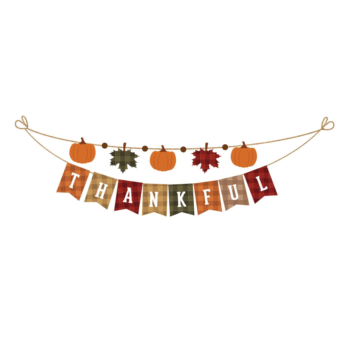 Thanksgiving String Banners – Main Street Flags and More