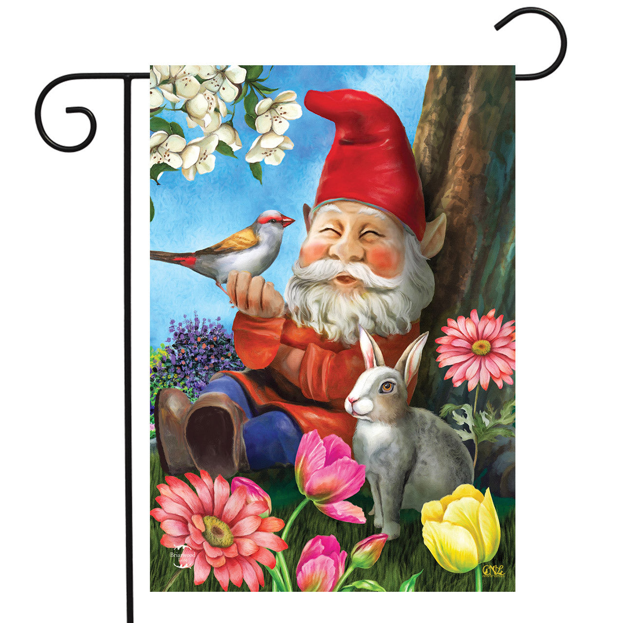 Garden Gnome Garden Flag