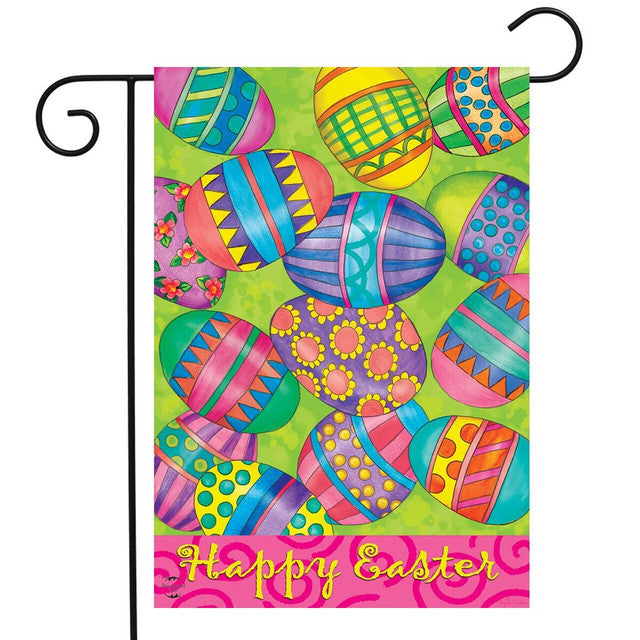 Easter Eggs Garden Flag