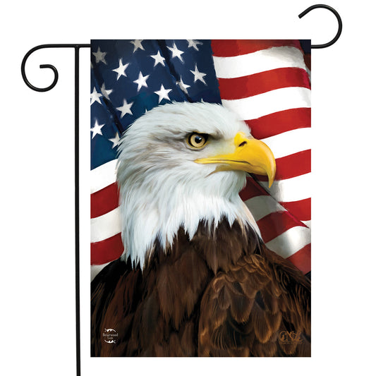 American Eagle Garden Flag
