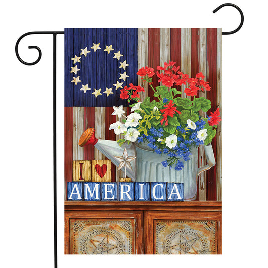 Americana Garden Flag