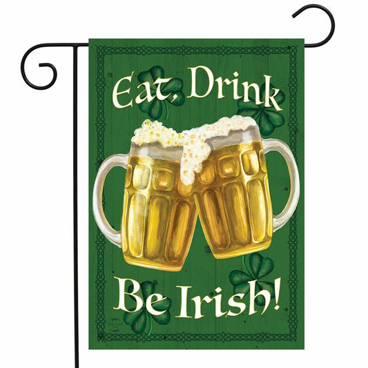 Be Irish Garden Flag