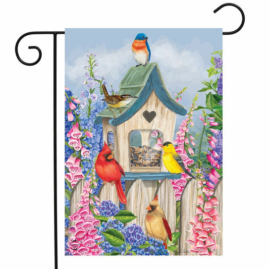 Birds of Spring Garden Flag