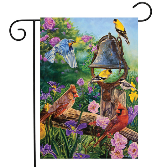 Garden Melodies Garden Flag