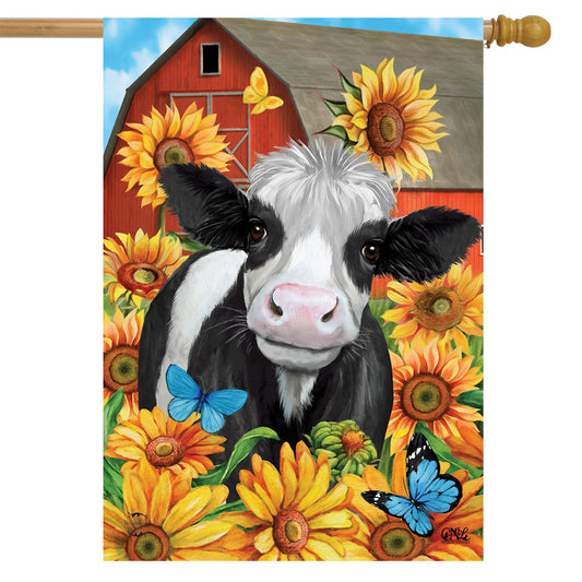 Happy Cow House Flag