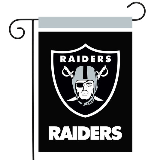 Las Vegas Raiders Official NFL Garden Flag