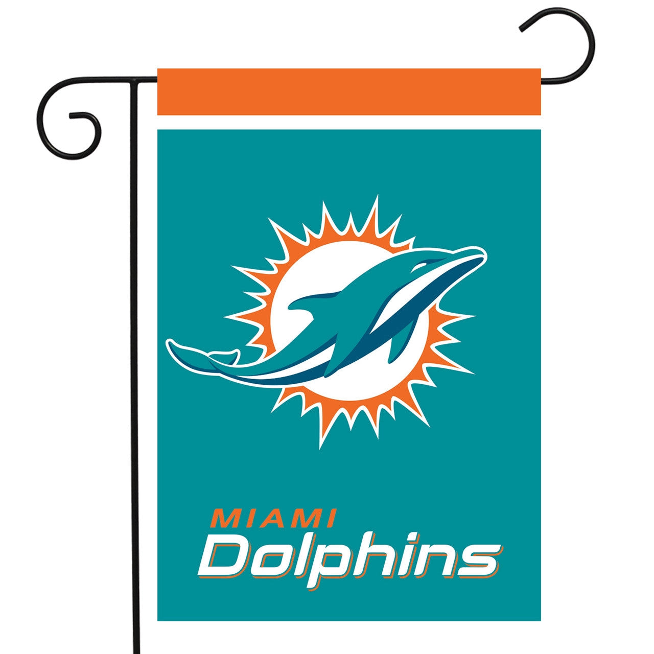 Miami Dolphins Official NFL Garden Flag